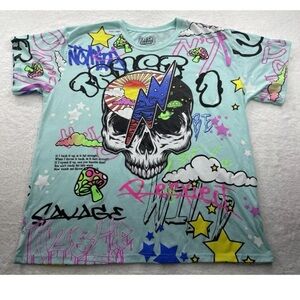 Fresh laundry tshirt size m graffiti p3